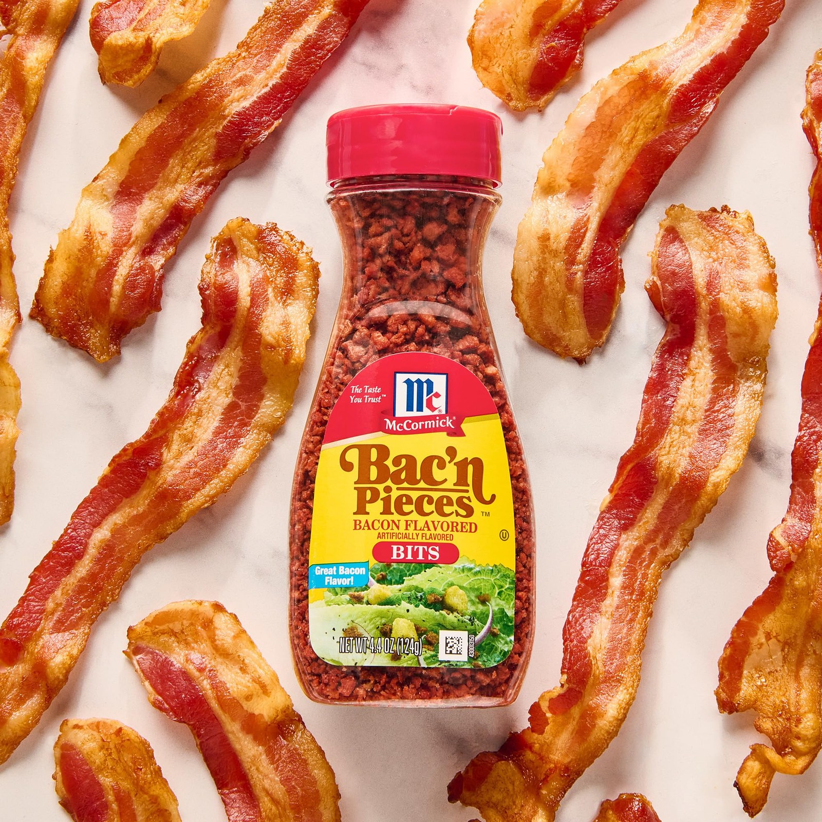 Bacon Bits, Artificially Flavored, Vegan and Vegetarian Friendly Alternative to