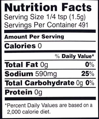 Morton Table Salt, Non-Iodized, 26 Ounce Canister [Pack of 24]