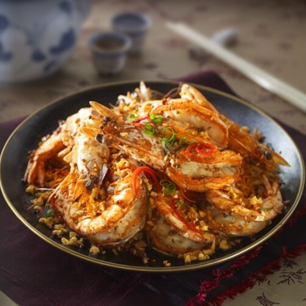 2 x 180g Maesri Fried Garlic Thai Herbal Crispy Fragrant Mixed Stir-fried Food