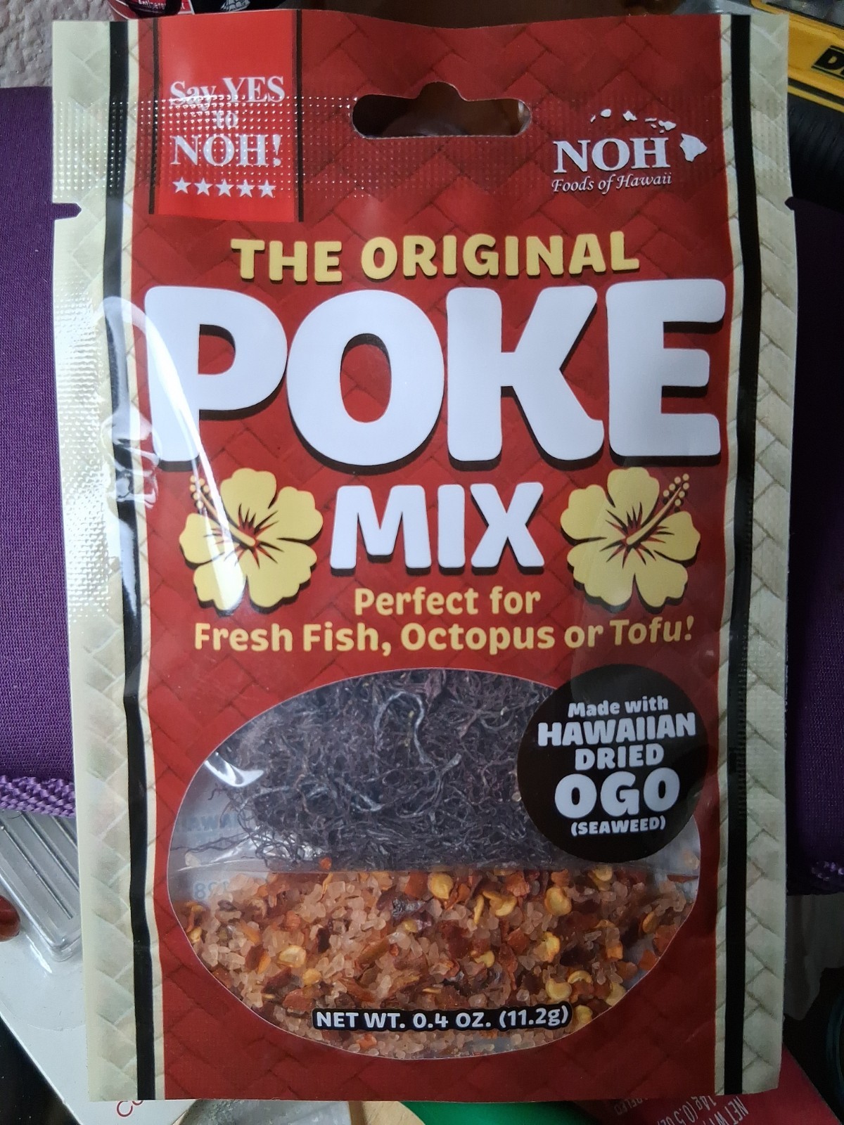 NOH INC Hawaiian Poke Mix 0.4 oz / 11.2g BB 01/10/2028
