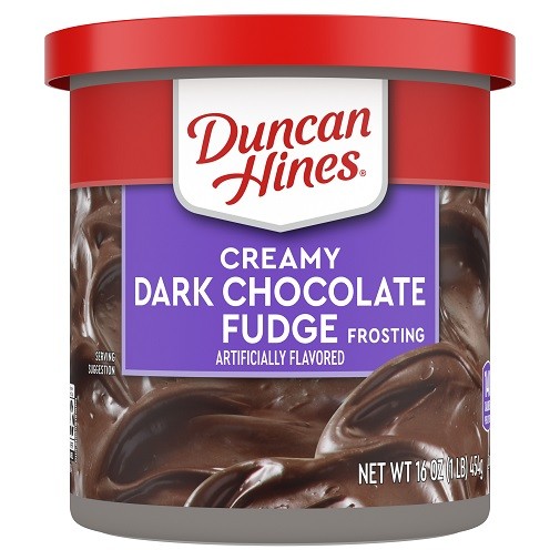 Duncan Hines Frosting Creamy Dark Chocolate Fudge 3 Pack