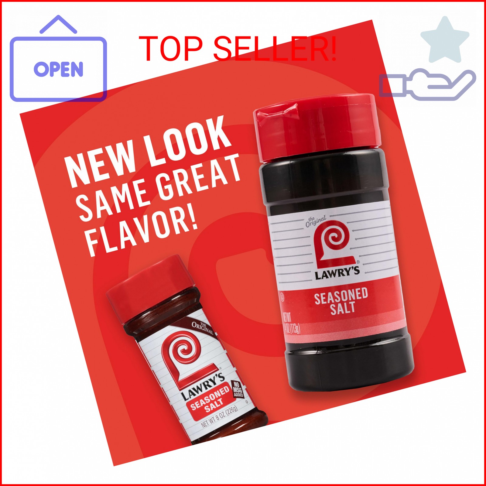 Lawry’s Seasoned Salt, 4 oz