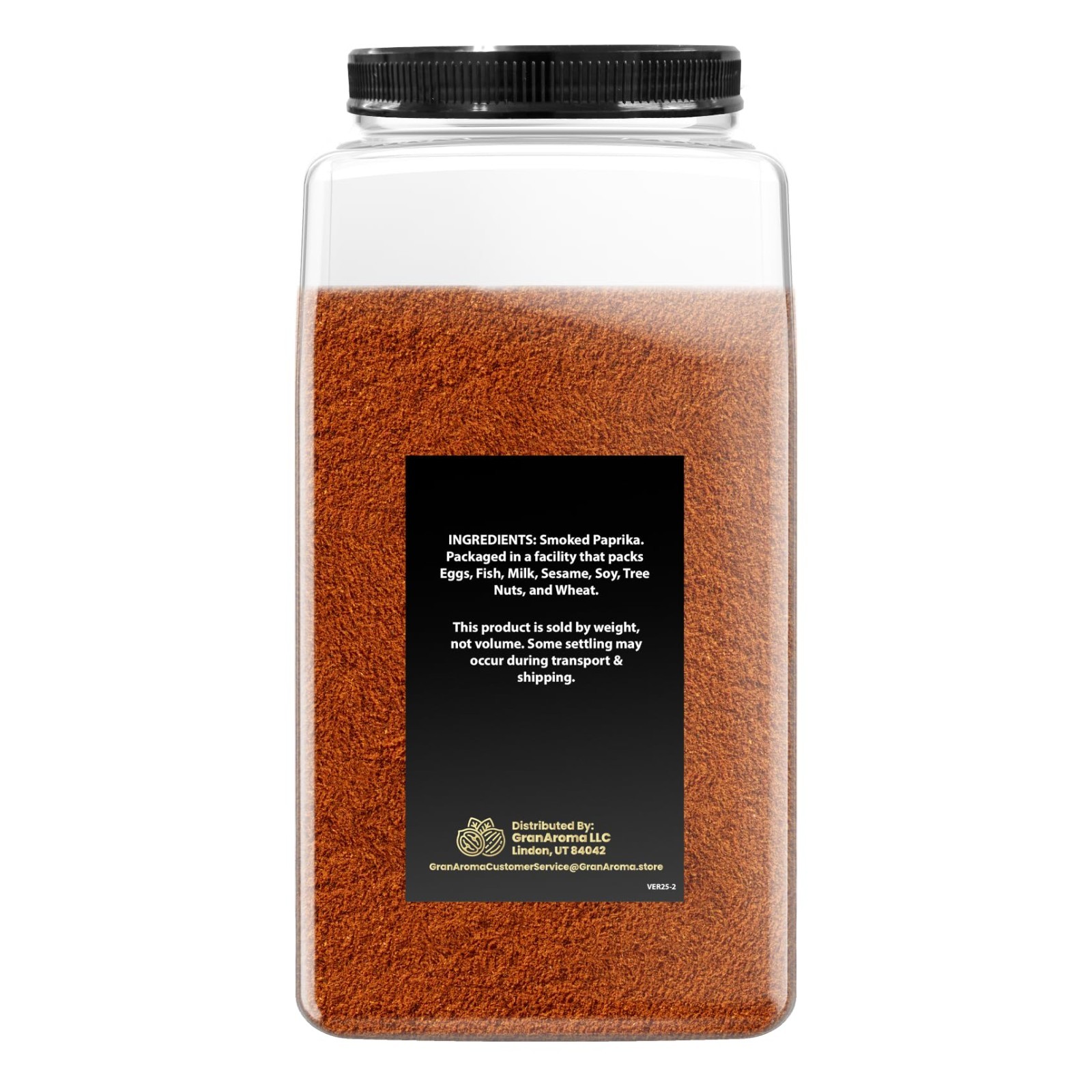Smoked Paprika Bulk – Fine Ground, Strong & Smoky Flavor, 5 lb for Cooking & Sea