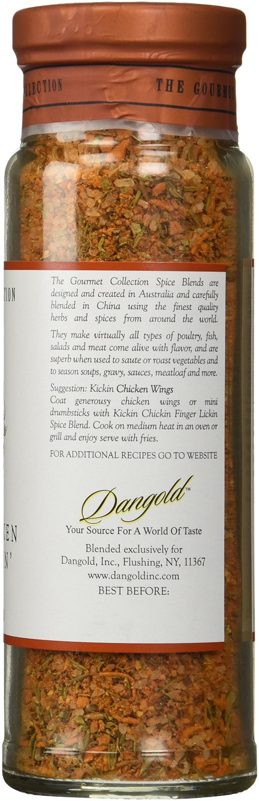 The Gourmet Collection Seasoning Blends Kickin’ Chicken Finger Lickin’ Spice …