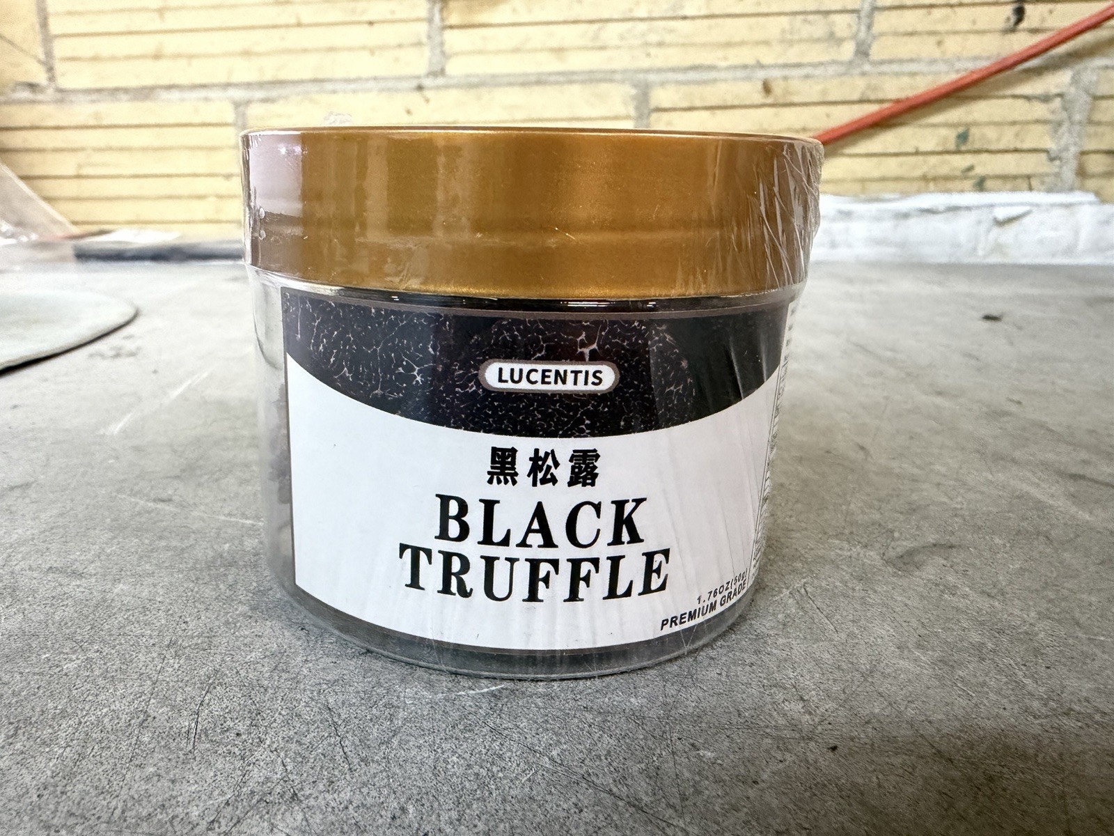 NEW Lucentis Black Truffle Premium Grade 1.76oz (50g) BB 12/25/2026
