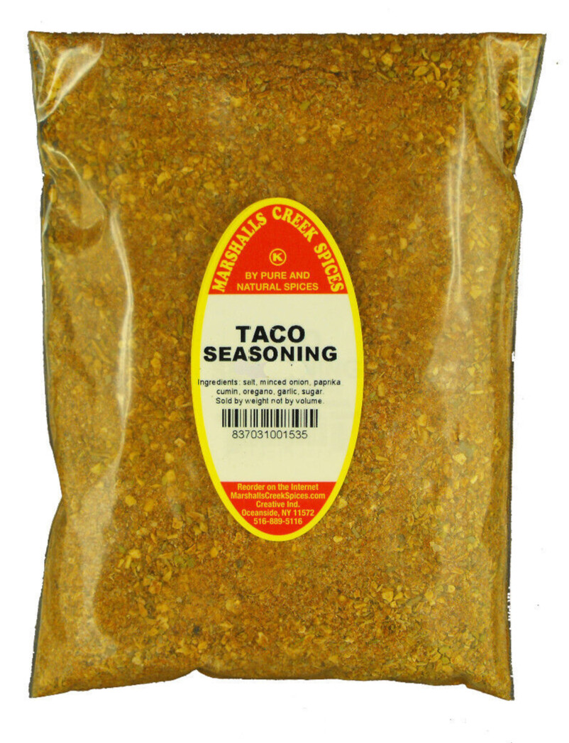 Marshalls Creek Spices TACO SEASONING REFILL 13 oz – Kosher