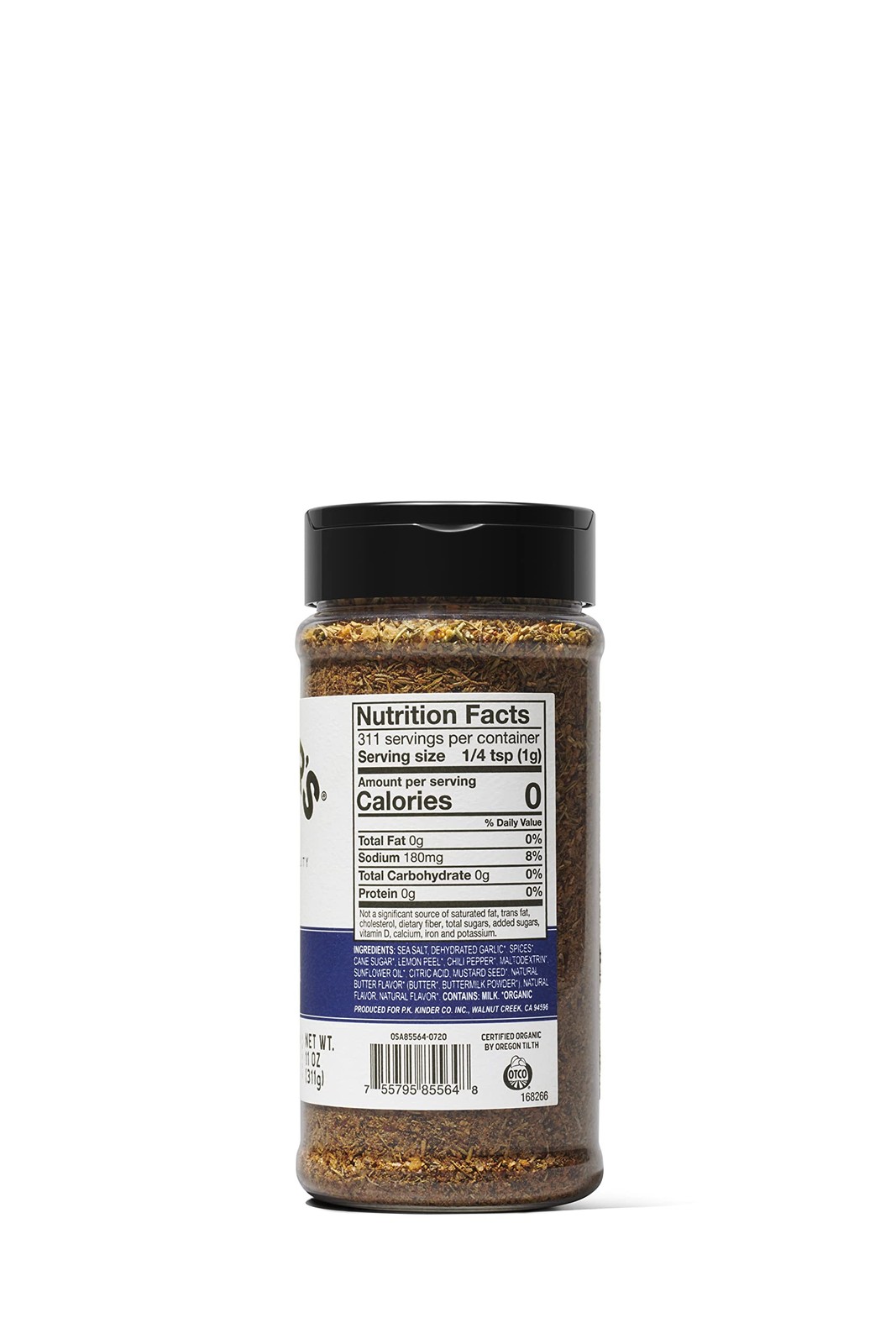 Kinder’s Organic Prime Rib Rub, Premium Quality 11 Ounce (Pack of 1)