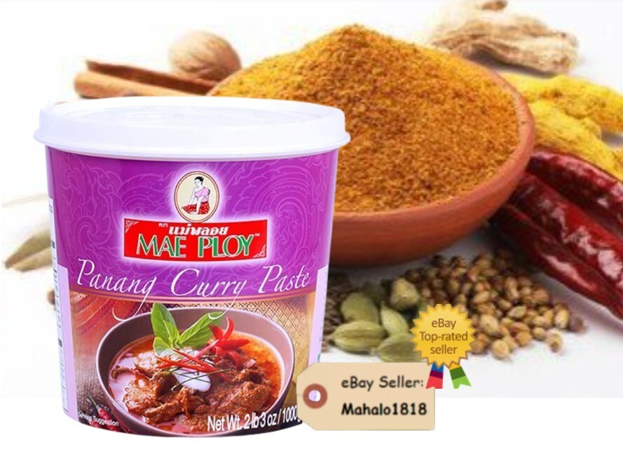 BIG Size 2lb 3oz (1000g) Authentic Mae Ploy Panang Curry Paste