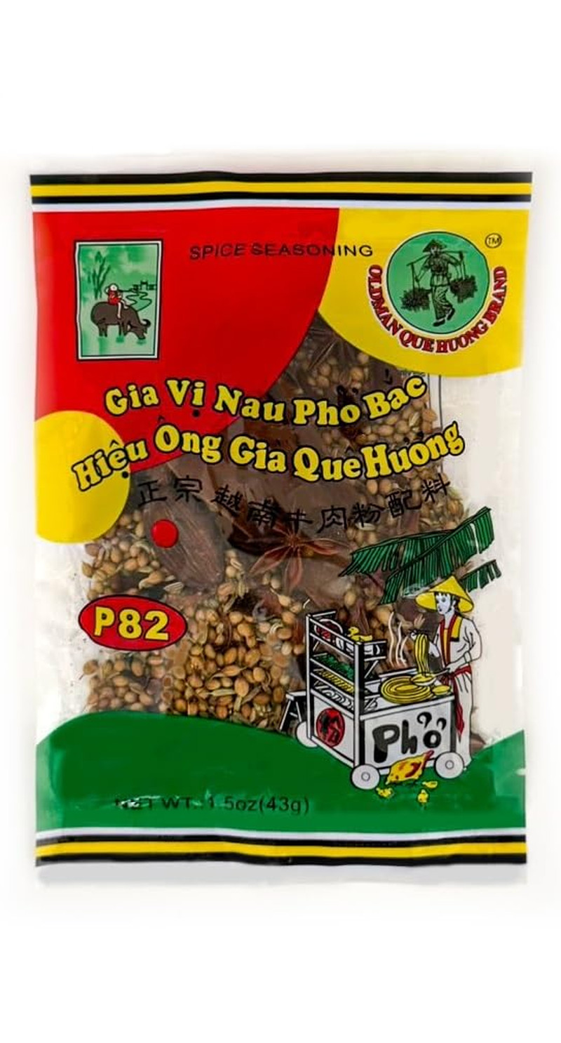 Pho Spice Seasoning Mix – Gia Vi Nau Pho Bac – 1.5 Oz (43G) Vietnamese Soup Brot