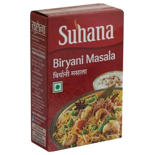 50g Suhana BIRIYANI Masala Box Tastes absolutely amazing, Great taste