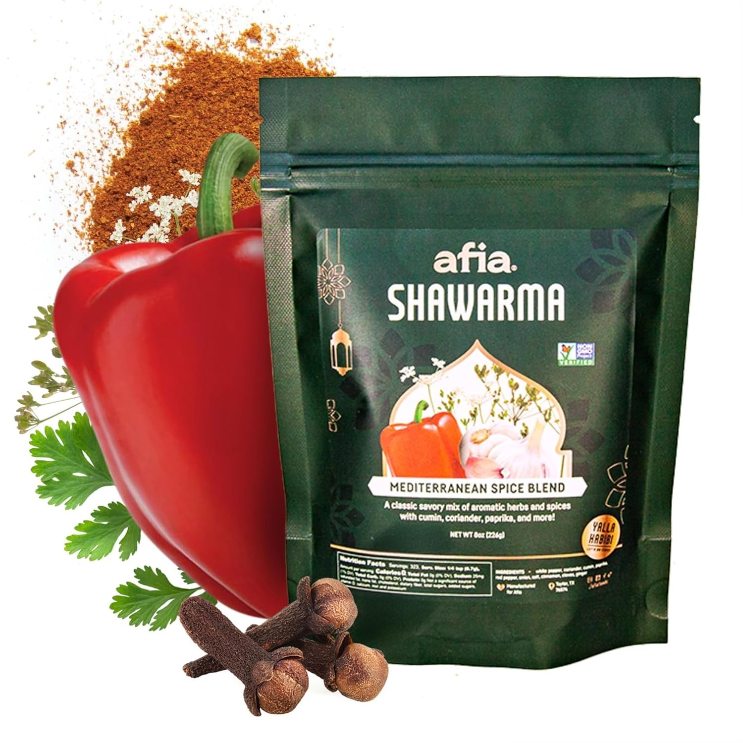 Shawarma Spice Mix – Elevate Kebab and Kofta with Authentic Aroma, 8oz
