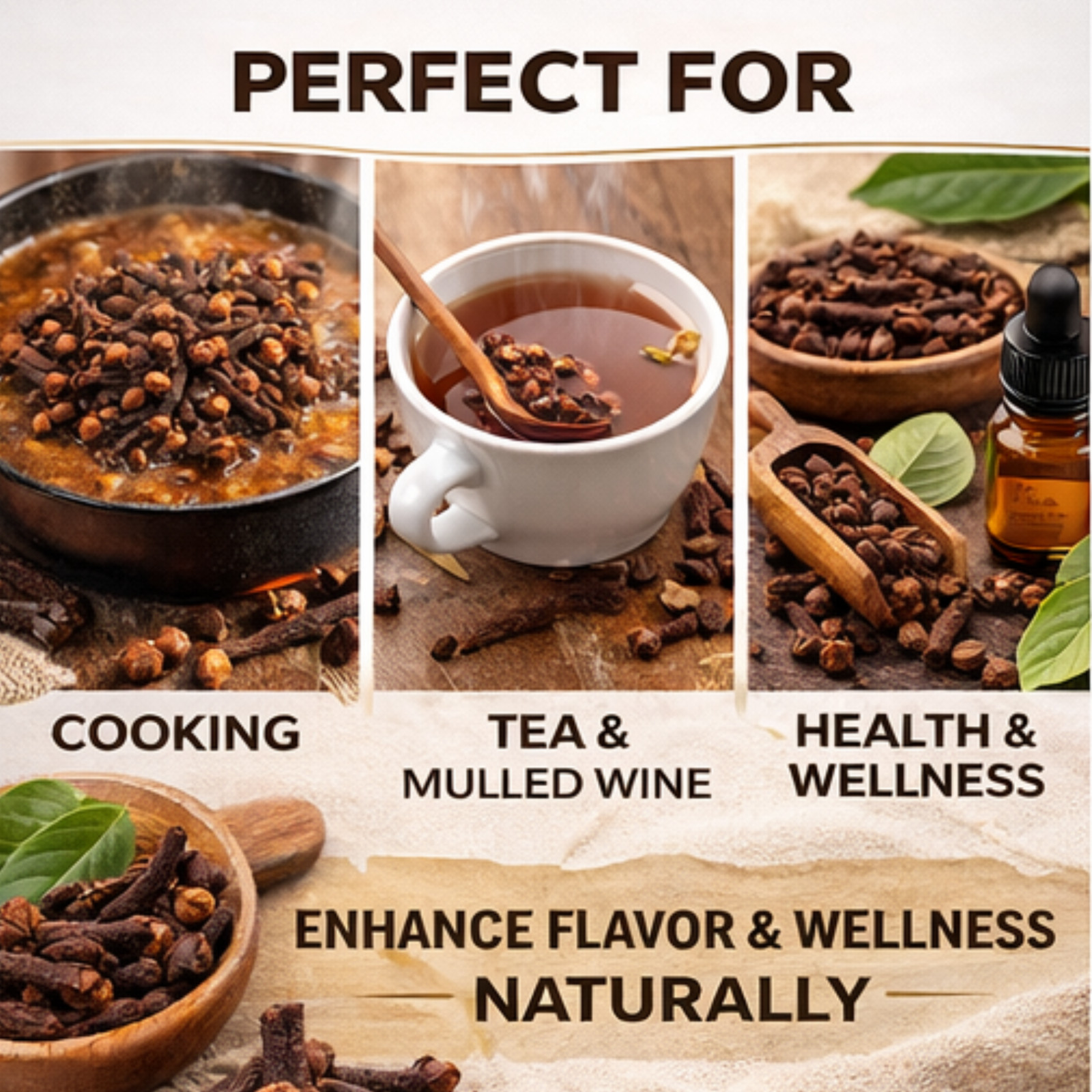 Ceylon Whole Cloves 1oz (28g) Sri Lankan Spice Fresh Dried Clove Buds