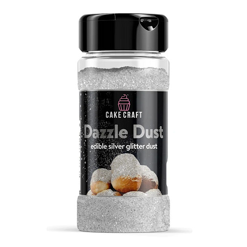 Cake Craft Dazzle Dust Silver