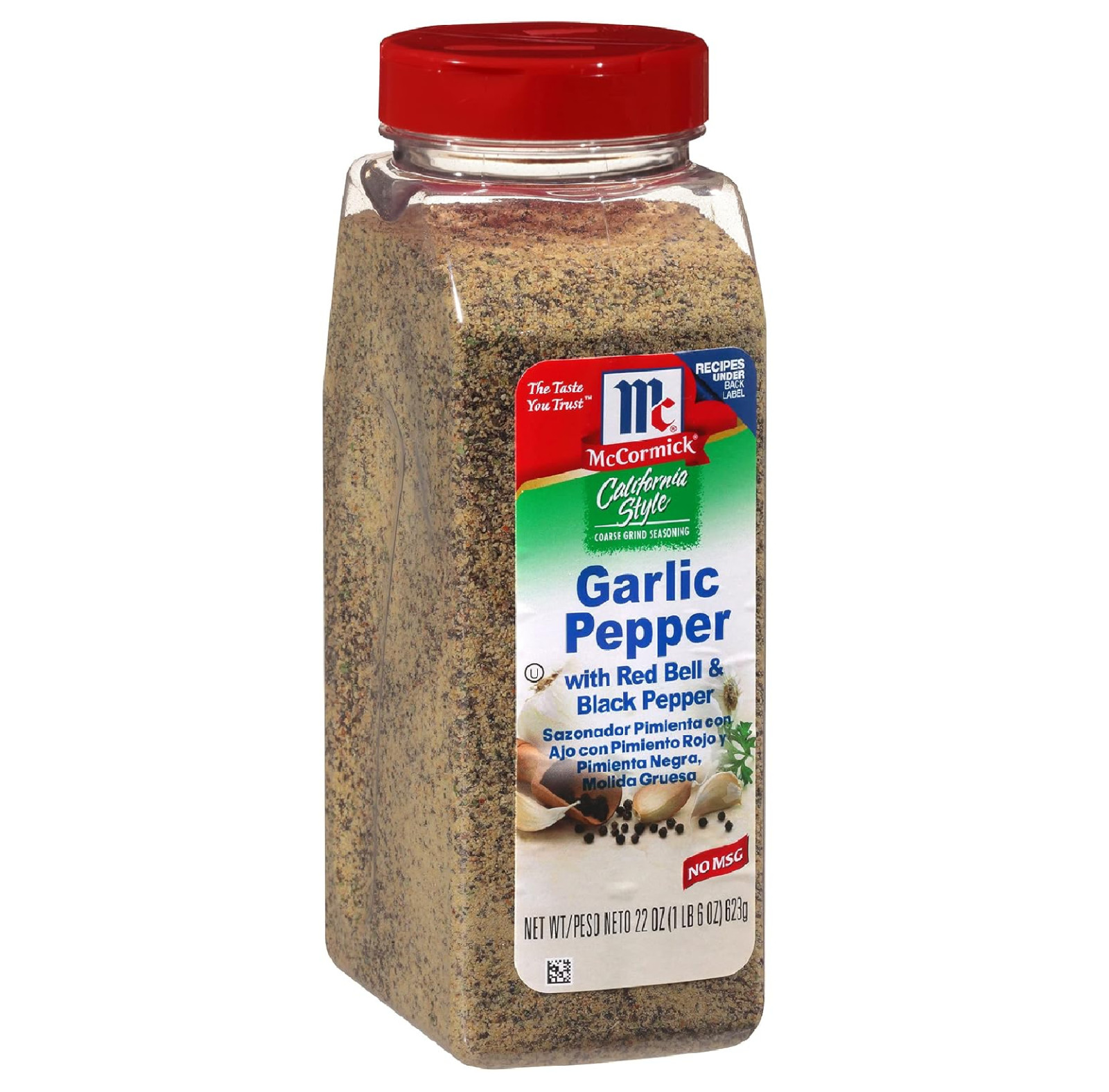 McCormick California Style Garlic Pepper with Red Bell & Black Pepper Coarse