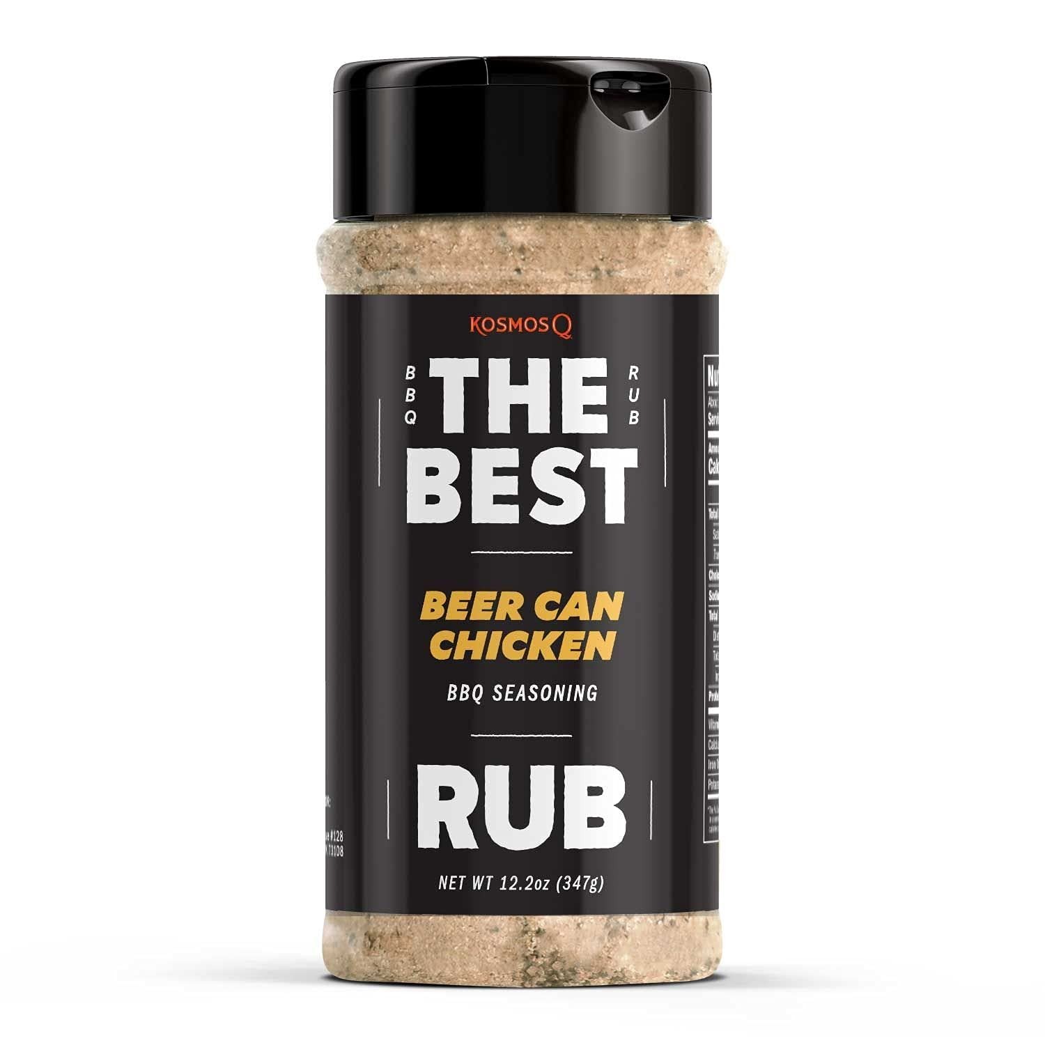 Kosmos Q Chicken Rub Seasoning Bold Flavor 12.2 Oz Versatile Spice Blend