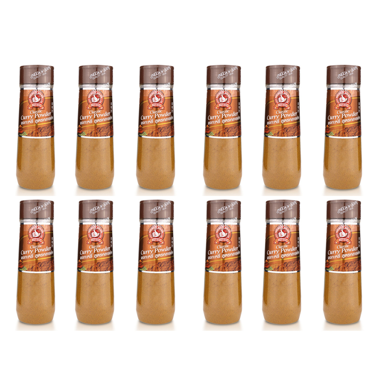 12pcs x 100g Classic Curry Powder plastic bottle stir frying marinating boiling