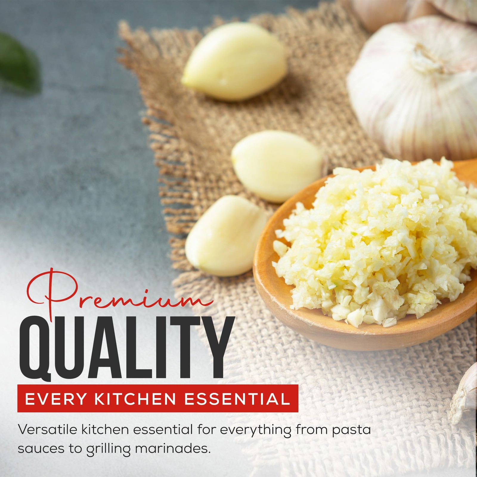 Chopped Garlic in Olive Oil | California-Grown Fresh Garlic | Ready-to-Use, P…