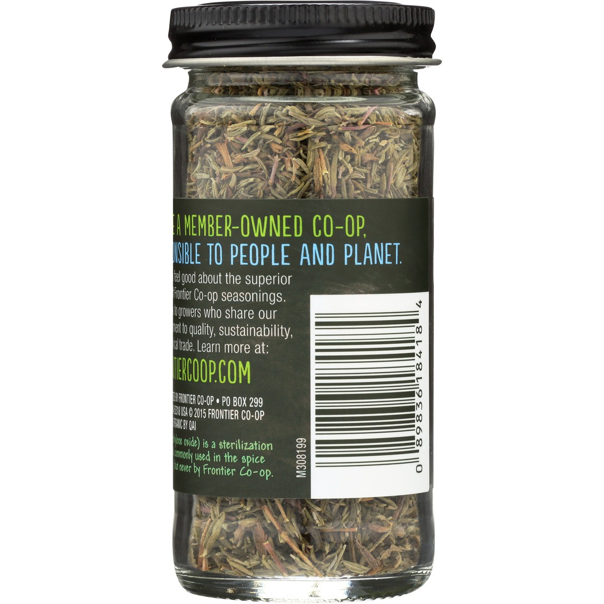 Organic Frontiers Thyme Leaf Whole Herb 0.63 Oz 1 Pack
