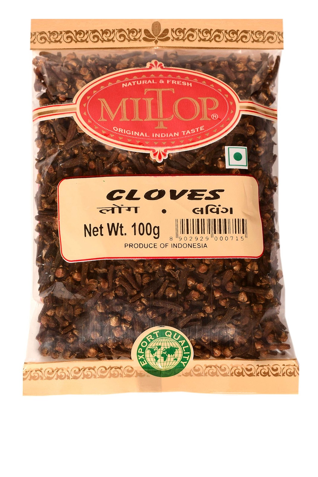 Miltop Long Clove Whole Spice, 200g(pack of 2 100gm each)