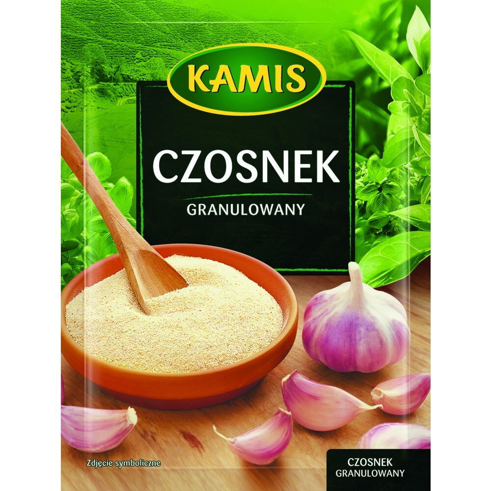 PACK OF 5 KAMIS SPICE GRANULATED GARLIC 20G 0.7OZ.