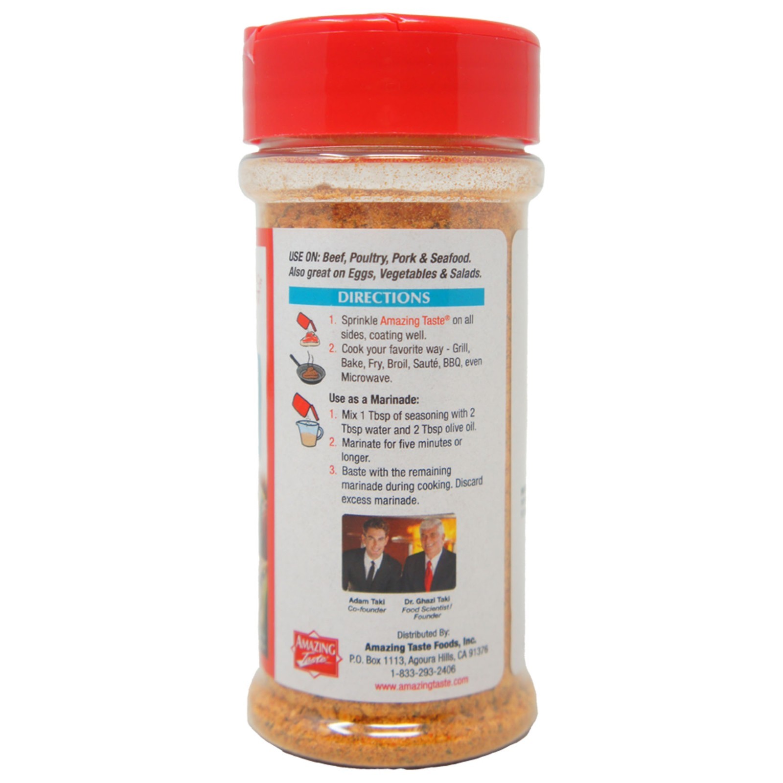 Amazing Taste Malibu All Purpose Seasoning – Garlic & Onion Blend – 5 OZ