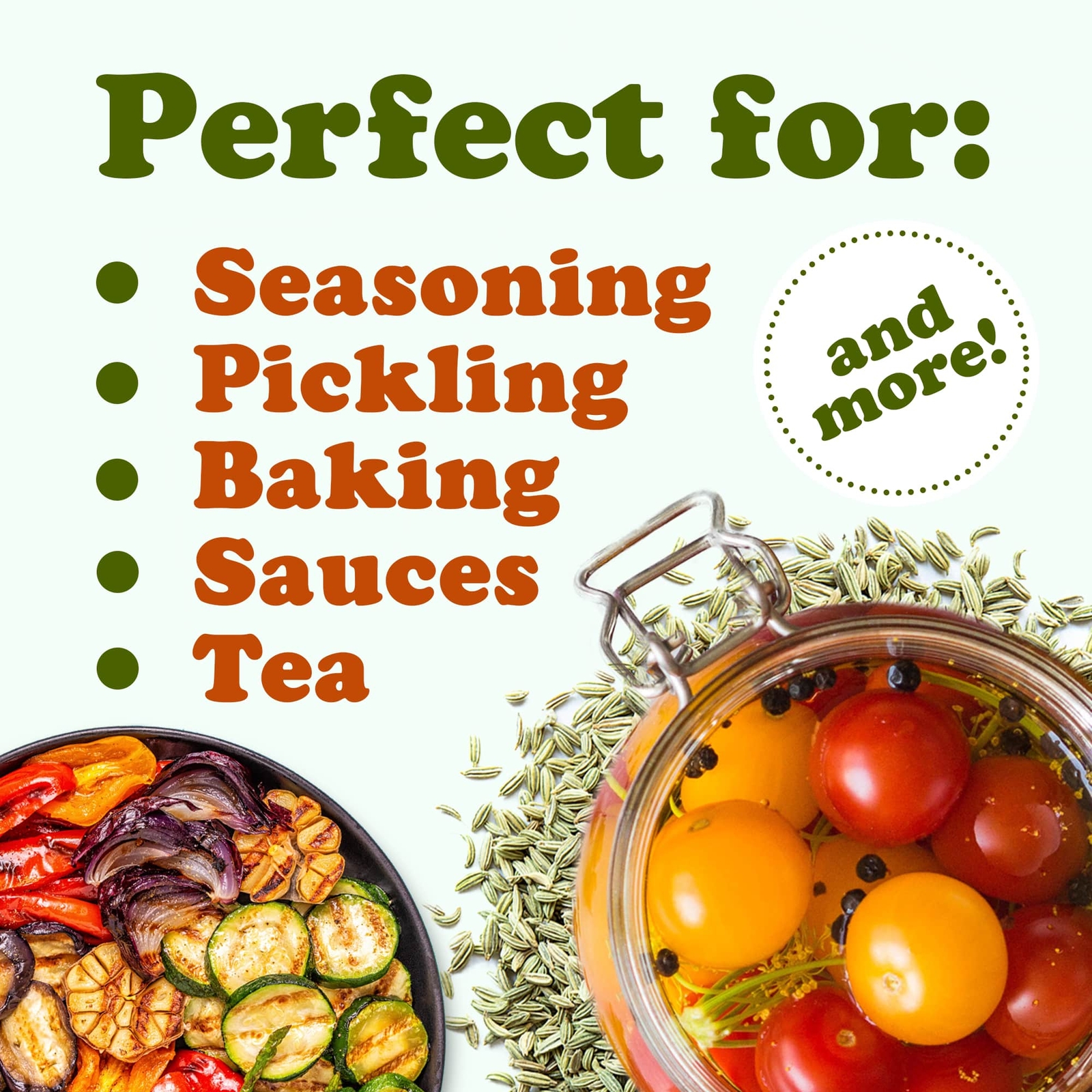 Fennel Seeds – Kosher, Raw, Vegan – by Food to Live