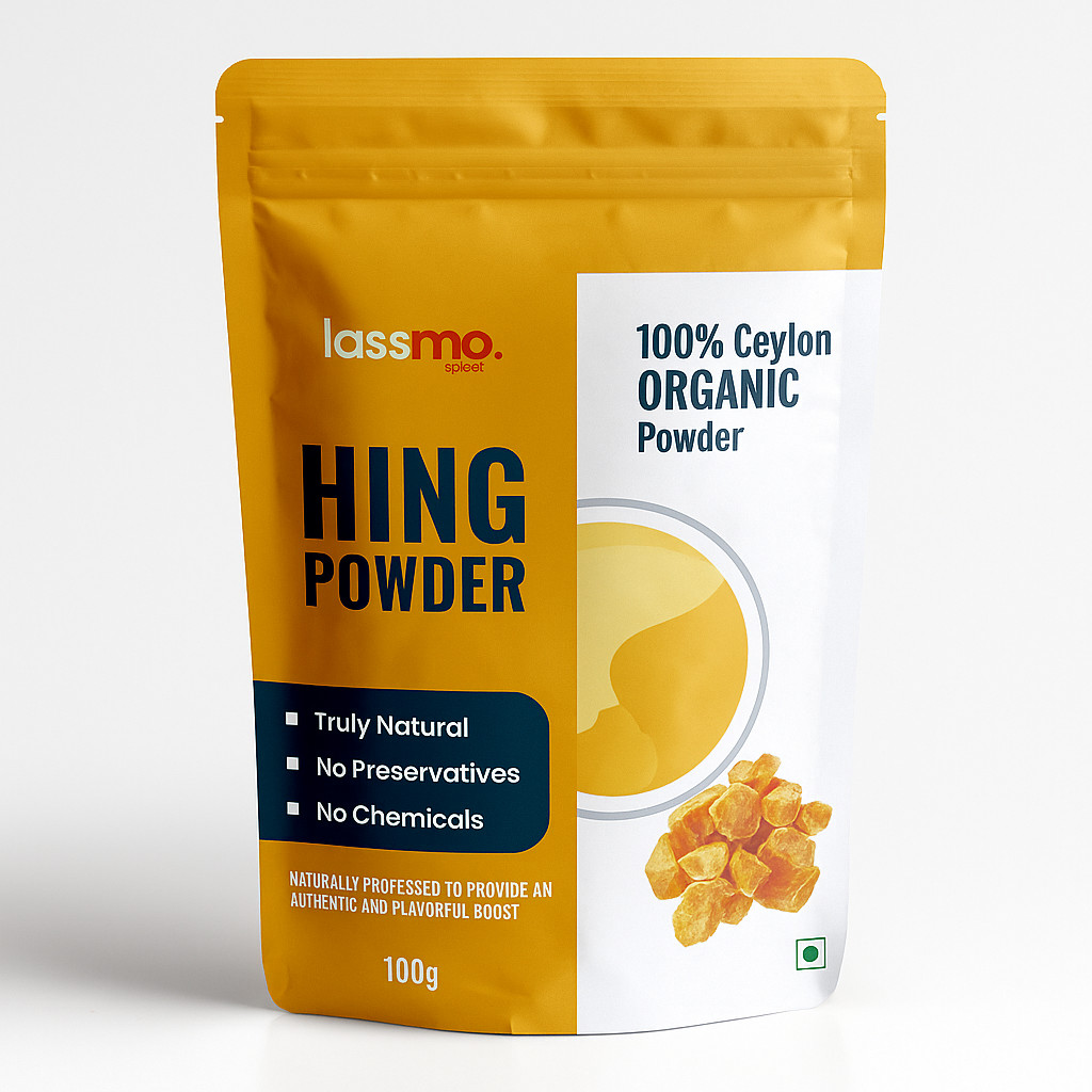 Hing Powder Asafoetida Resin Ayurvedic Spice Digestive Cooking Seasoning Herbal