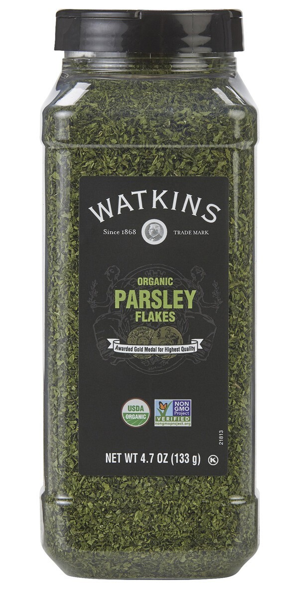 ORGANIC PARSLEY FLAKES, 4.7 OZ.