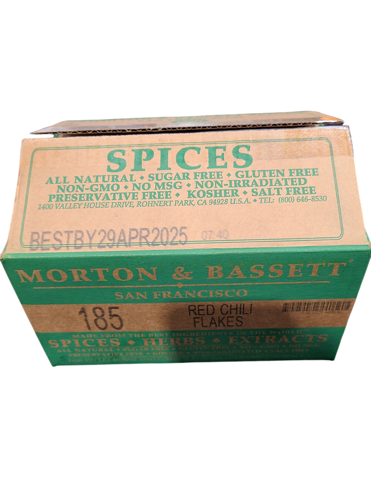 LOT OF 12 Morton & Bassett And Seasoning Chili Flakes Red 1.3 Oz BB: 04/29/25