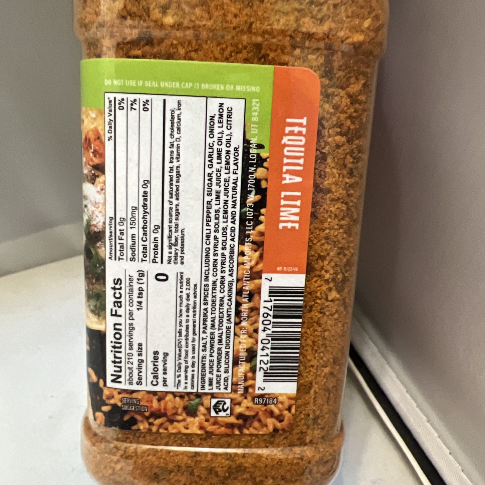 Blackstone Tequila Lime Gourmet Seasoning 7.4 oz