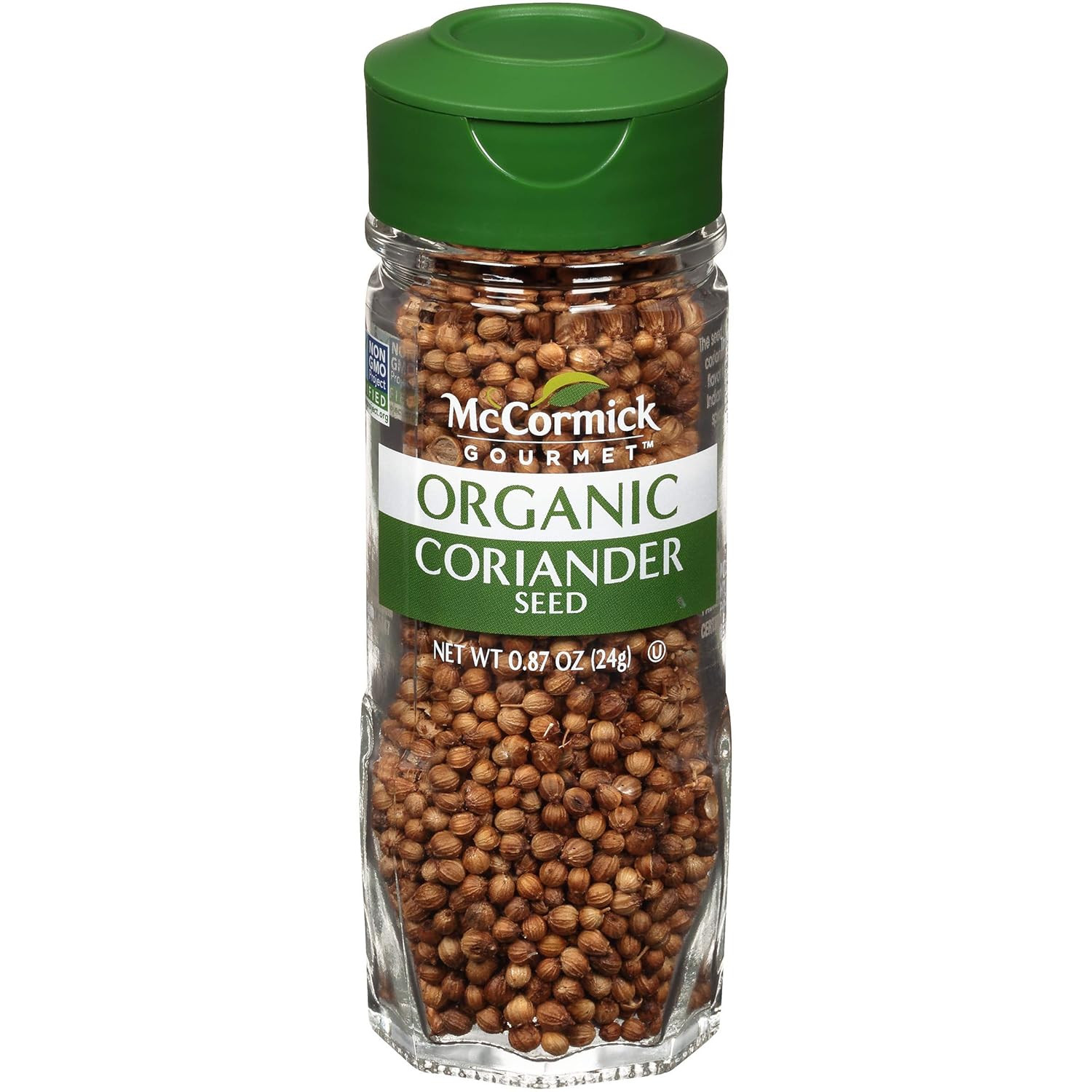 Organic Coriander Seed, 0.87 Oz