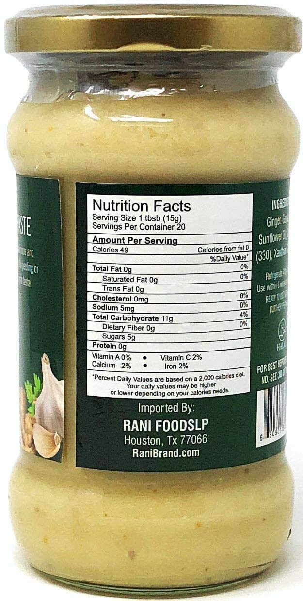Asian Kitchen Ginger-Garlic Cooking Paste 10.58oz (300g) ~ Pack of 6