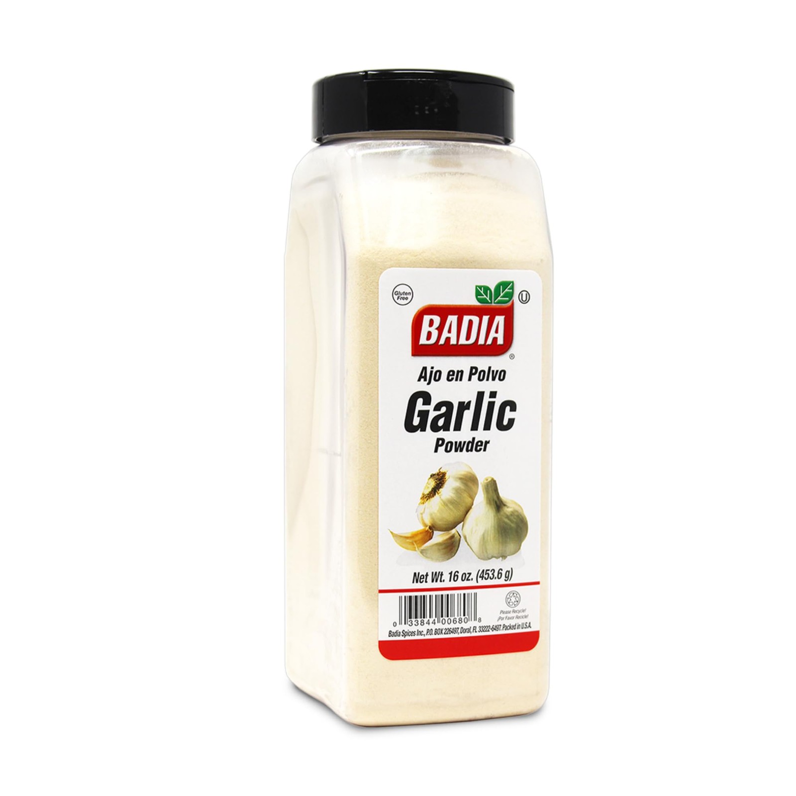 Badia Garlic Powder, 16 oz – Premium Powder for 16 Ounce (Pack of 1)