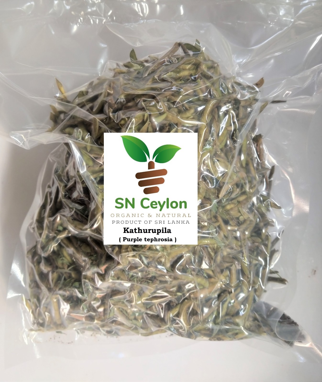 Tephrosia Purpurea Dried Herb Kathurupila Wild Purple tephrosia kavali 3.5-26oz