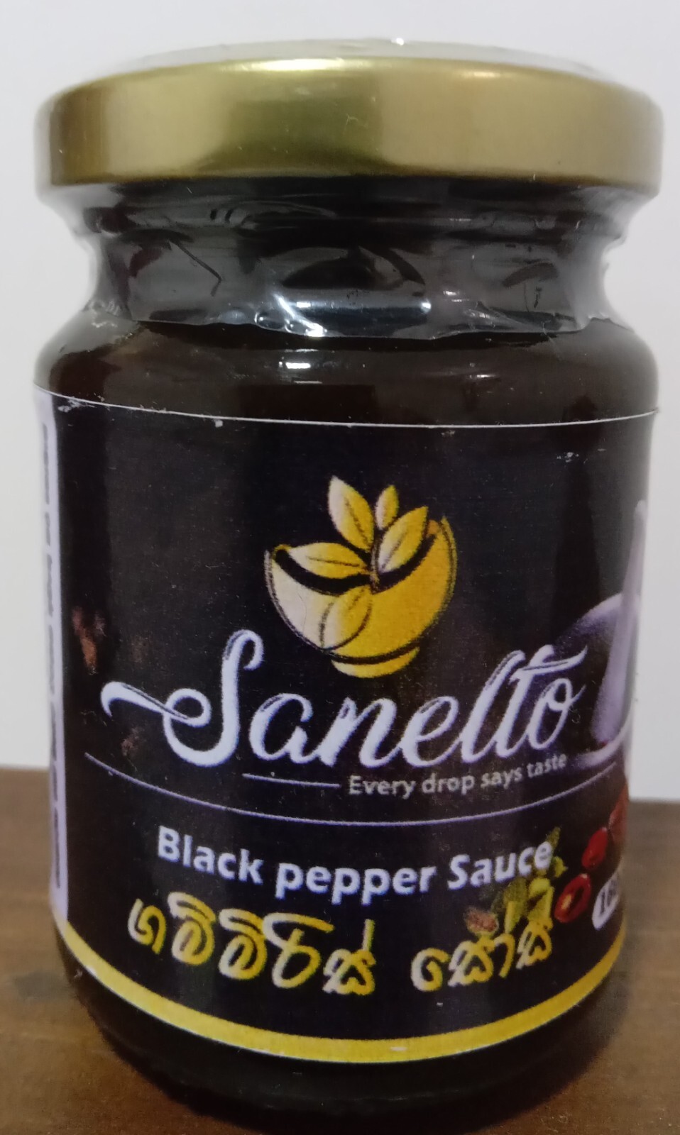 Black pepper spice sauce 160g free shipping BBQ home made