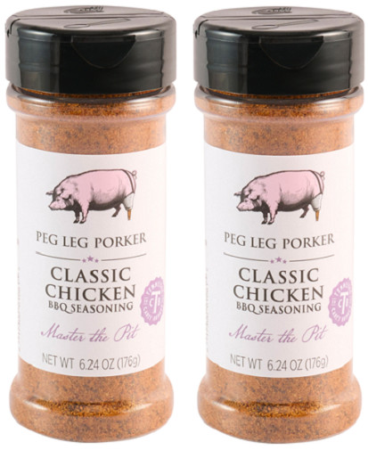 Peg Leg Porker Classic Chicken BBQ Seasoning 2 Pack