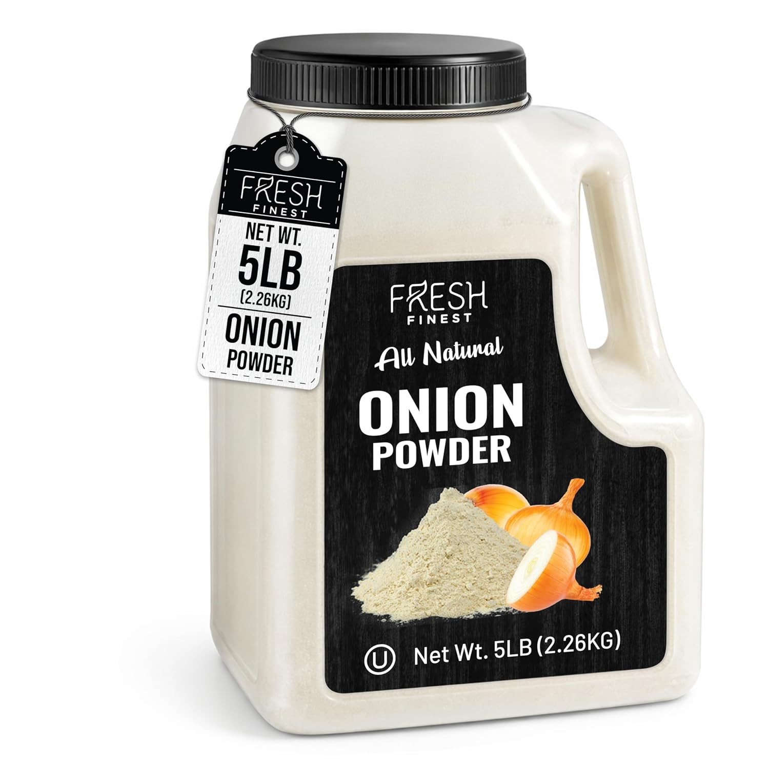 Fresh Finest Bulk Onion Powder 5 LB – Premium Ground Onions for Authentic Flavor