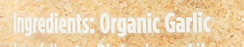 Organic Garlic Granules Non GMO Gluten Free Vegan Gourmet Spices 2.6 Ounce