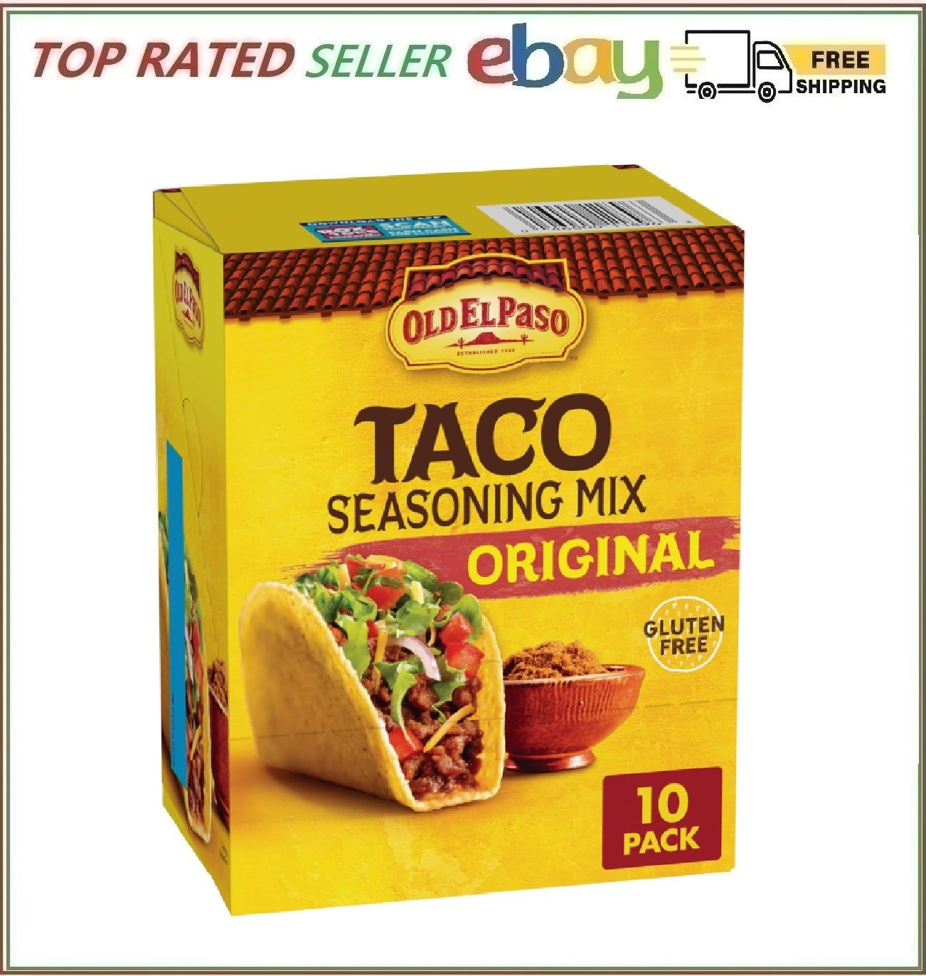 Old El Paso Original Taco Seasoning Mix 10 Pack