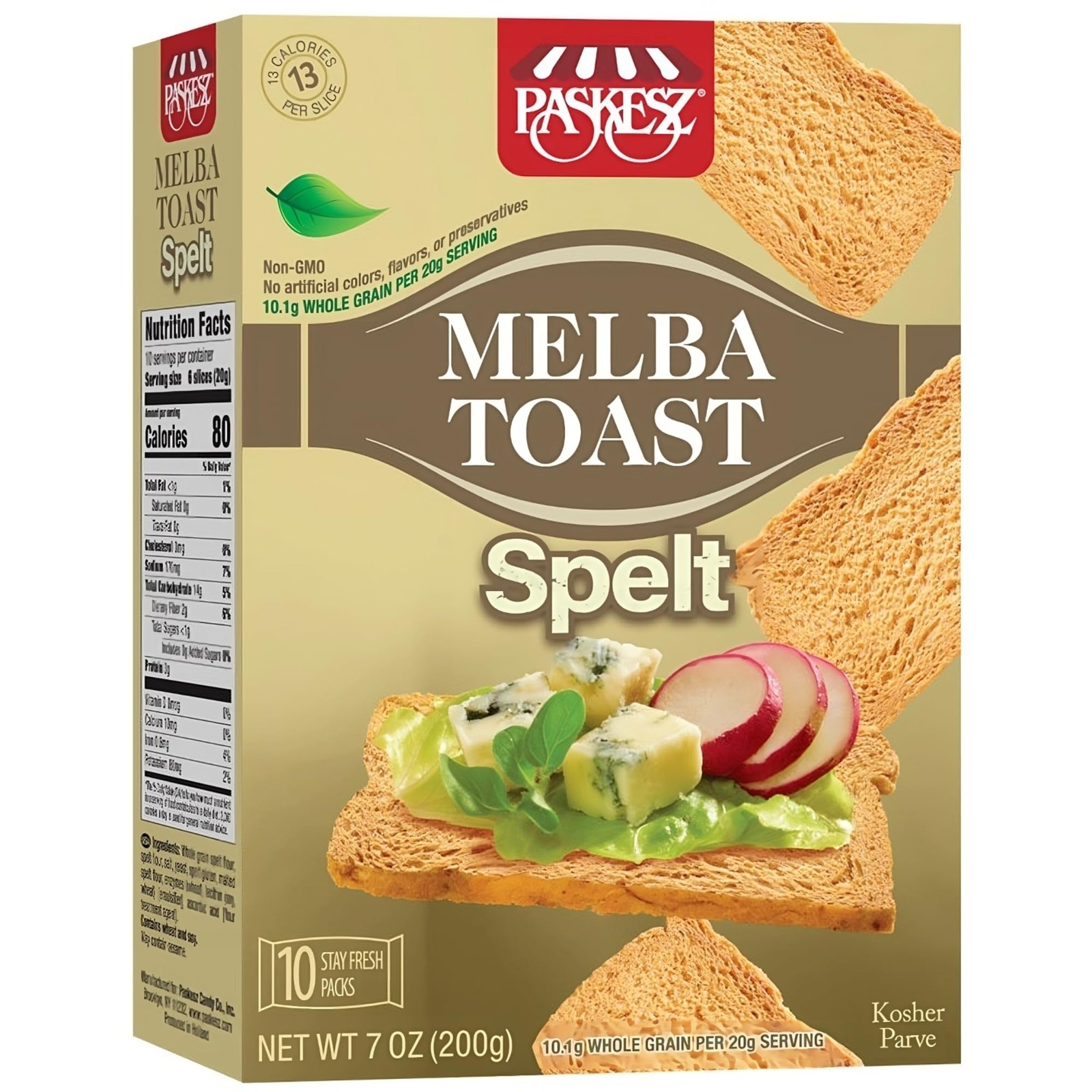 Spelt Melba Toast Crackers – Wholesome Thin and Crispy Spelt Crackers – Mini …
