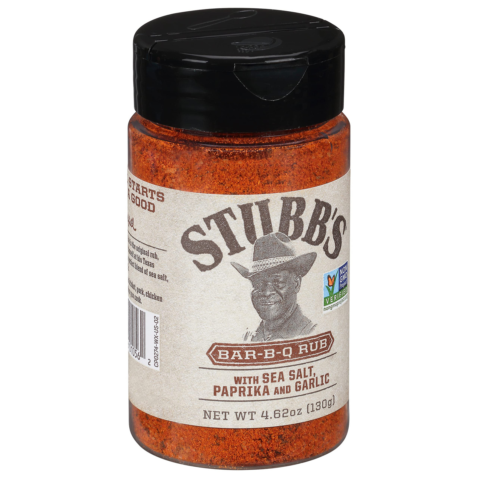 Stubb’s Bar B Q Rub 4.62 Ounce Texas Style Seasoning Gluten Free Non GMO