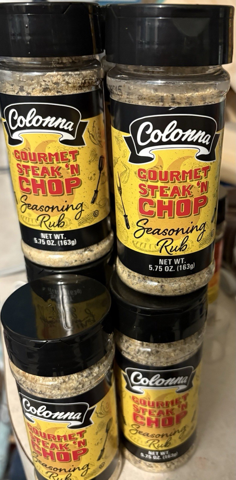 Colonna Gourmet Steak ‘N Chop Seasoning Rub 5.75 oz. SEALED