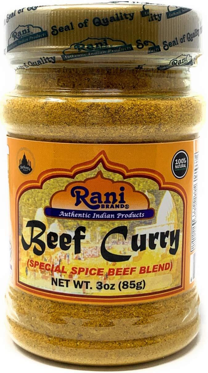 Rani Beef Curry Masala Indian 10-Spice Blend 3oz (85g) PET Jar