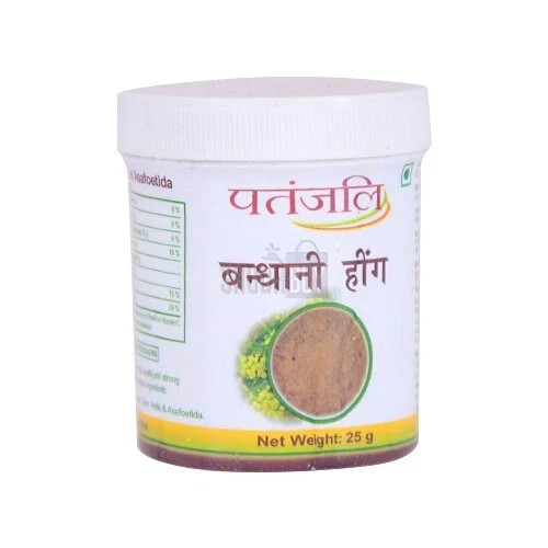 Patanjali Bandhani Hing 25 gm (Pack of 2)