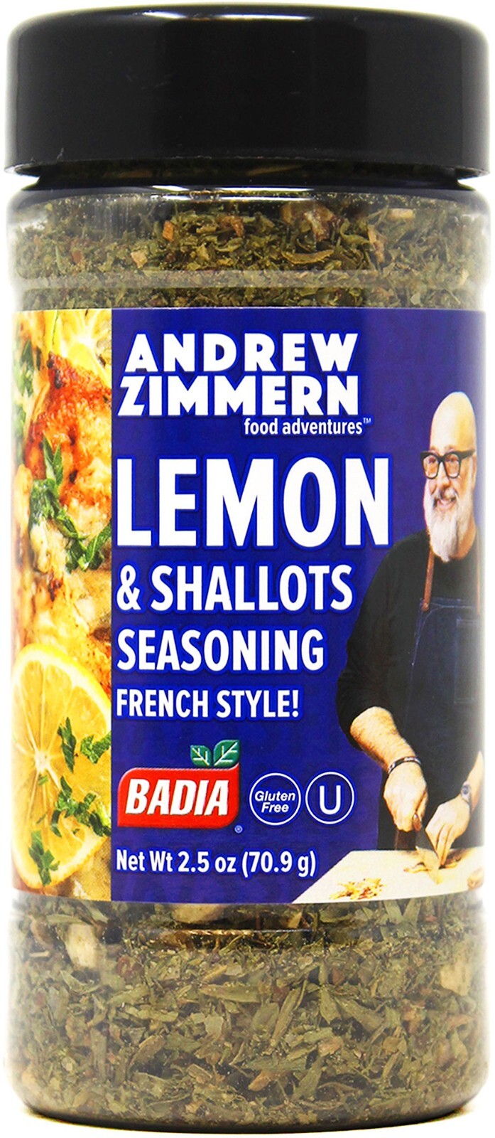Andrew Zimmern French Style Lemon & Shallots Seasoning- Gluten Free – 2.5 oz