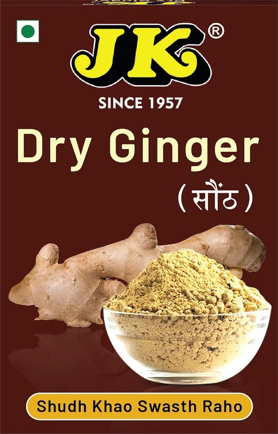 JK Dry Ginger Powder/Adrak Powder/(100g Pack of 1)