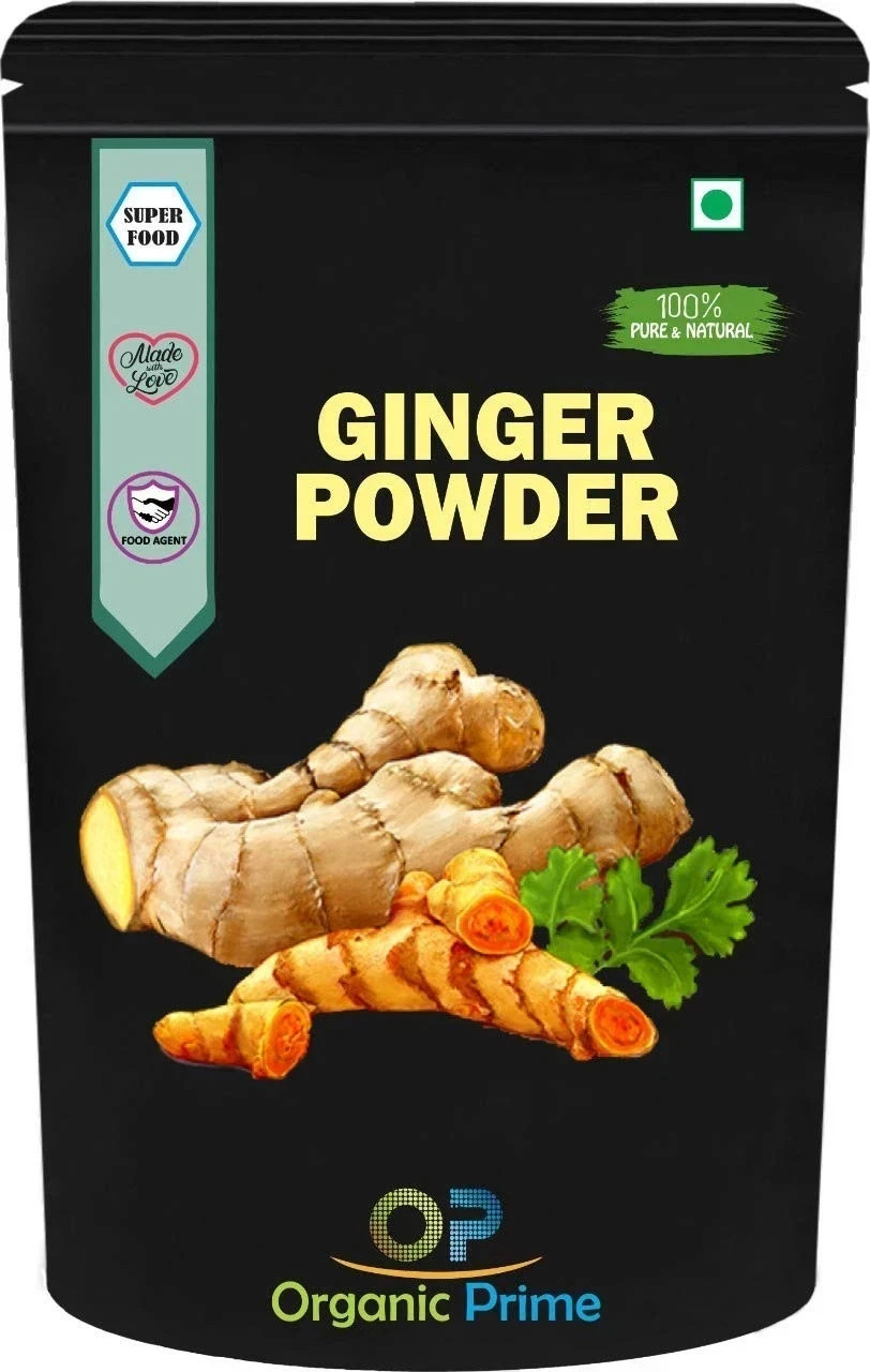 Organic Prime Ginger Powder Pure Natural Ground Sonth Dried Spice Seasoning