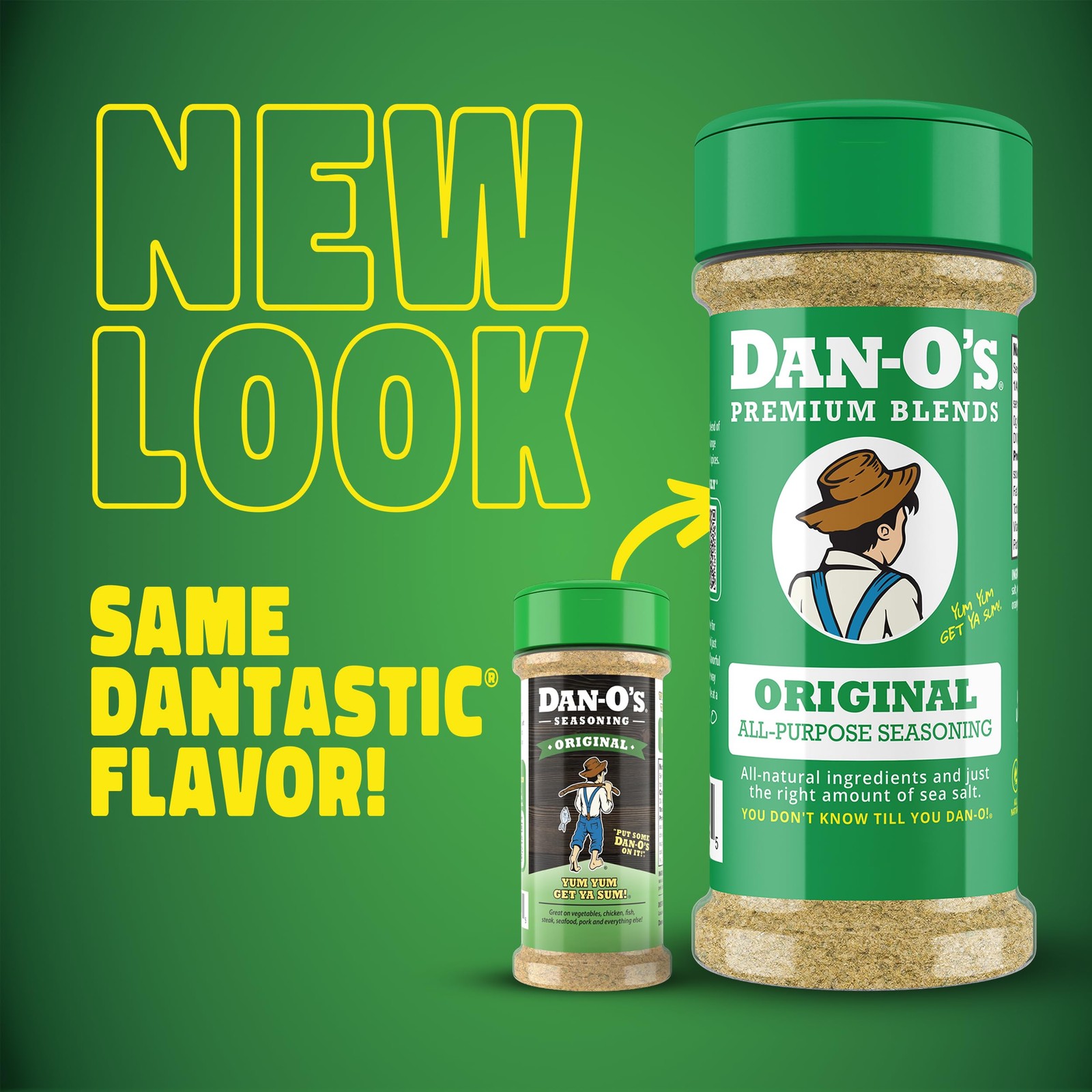 Dan-O’S Dan-Os 8 Bottle Seasoning Set Extra-Small Bottles 8 Pack Includes