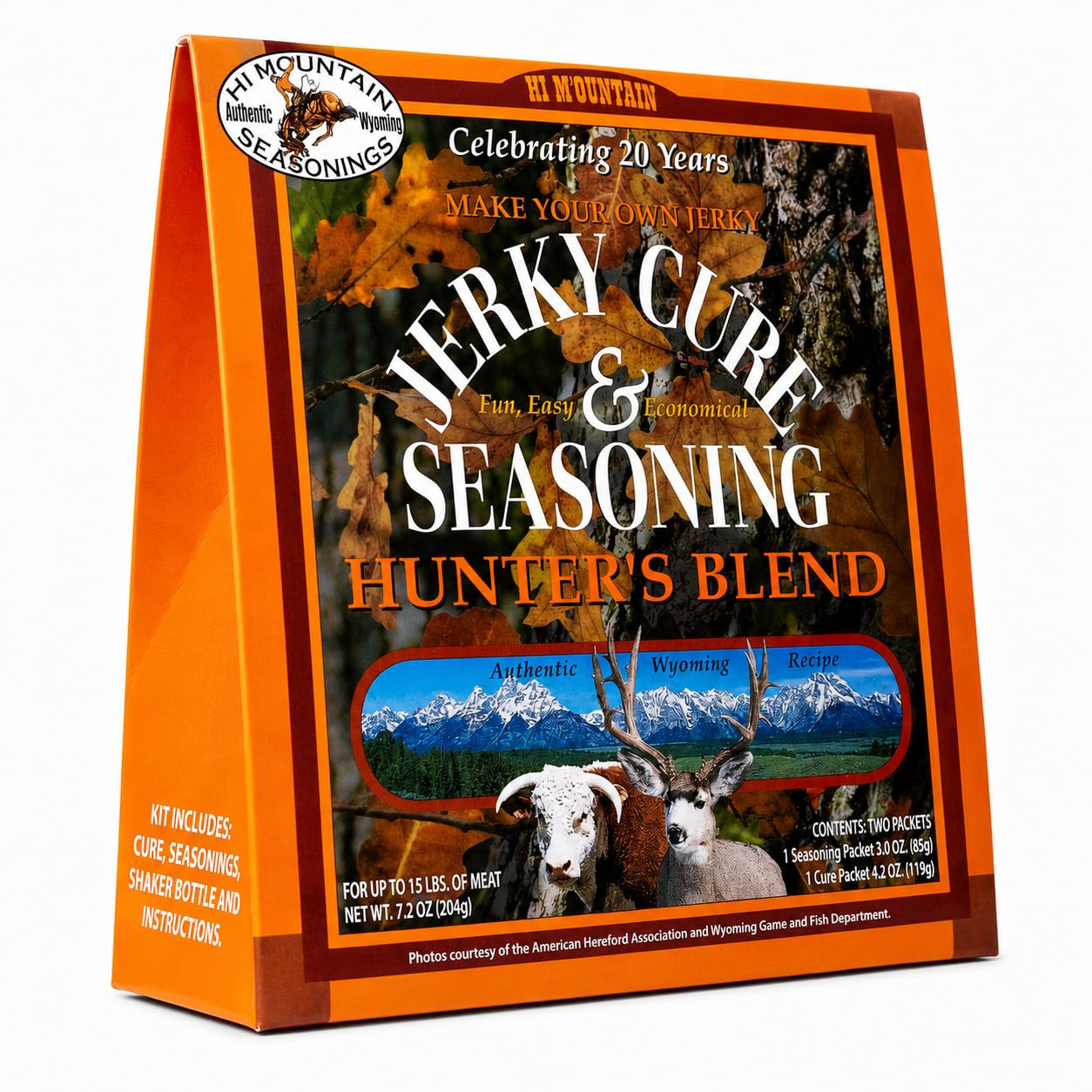 Jerky Seasoning and Cure Kit | HUNTERS BLEND Beef Jerky Seasoning | Perfect for