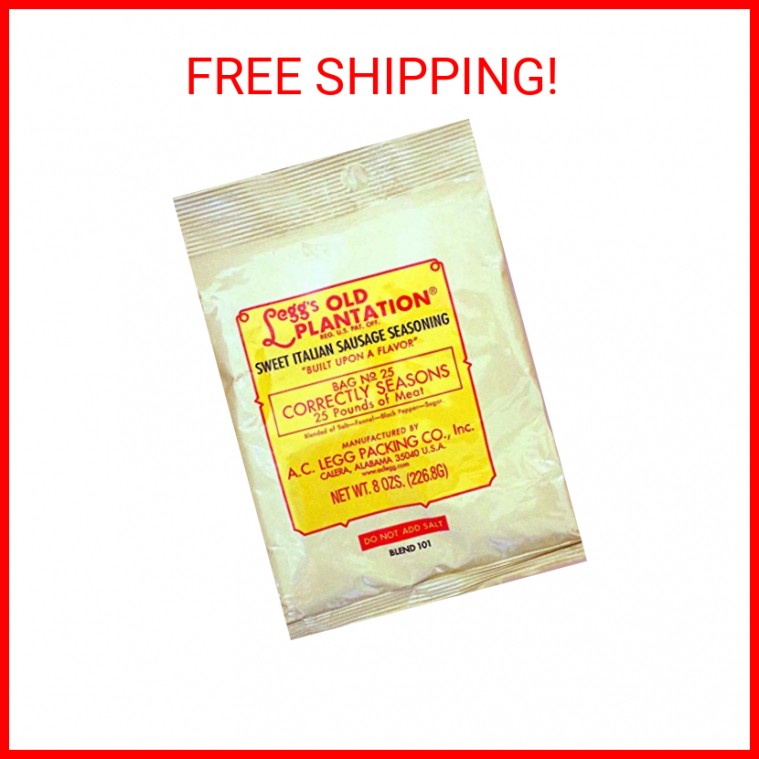 A.C. Legg INC Sweet Italian Sausage Seasoning